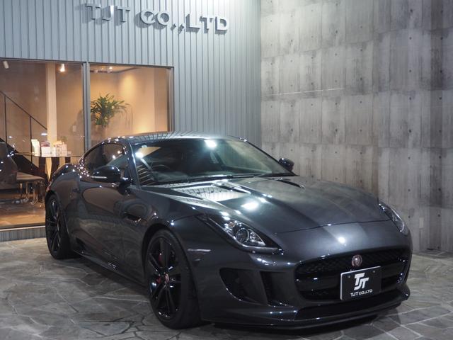 Fタイプ クーペ パフォーマンスシート カルパチアングレーM MERIDIANサウンド アクティブエキゾースト 純正ナビ バックカメラ LEDヘッドランプ リヤウィング 純正20インチAW(3枚目)