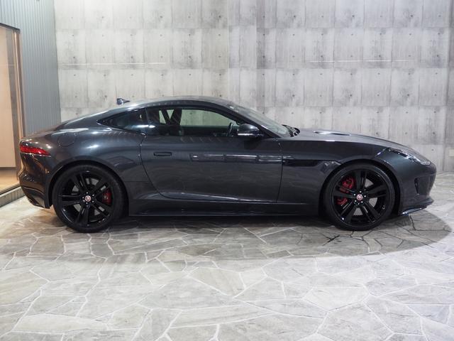 Fタイプ クーペ パフォーマンスシート カルパチアングレーM MERIDIANサウンド アクティブエキゾースト 純正ナビ バックカメラ LEDヘッドランプ リヤウィング 純正20インチAW(4枚目)