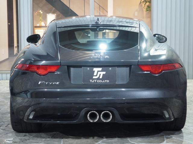 Fタイプ クーペ パフォーマンスシート カルパチアングレーM MERIDIANサウンド アクティブエキゾースト 純正ナビ バックカメラ LEDヘッドランプ リヤウィング 純正20インチAW(5枚目)