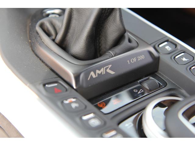 ＡＭＲ　ヒーロー　エディション　正規Ｄ車／右Ｈ／７ＭＴ／ブラックパールラッピング／走行３００キロ／世界限定２００台／ＡＭＲ専用エアロ／３６０度カメラ／アルカンターラ＆レザーインテリア／純正２０インチＡＷ／メモリ付き電動シート（画像54）