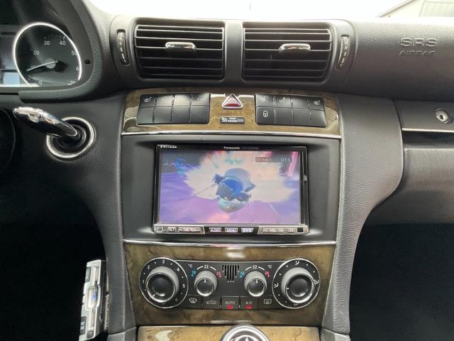 Cクラス C230アバンギャルドスポーツパッケージ 左H 黒革メモリー付パワーシート/シートH Gサンルーフ PTS クルーズコントロール パドルシフト 電動リヤシェード HID オートライト 前後ドラレコ ETC パナソニックHDDナビ/地デジTV(47枚目)