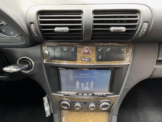 Cクラス C230アバンギャルドスポーツパッケージ 左H 黒革メモリー付パワーシート/シートH Gサンルーフ PTS クルーズコントロール パドルシフト 電動リヤシェード HID オートライト 前後ドラレコ ETC パナソニックHDDナビ/地デジTV(48枚目)
