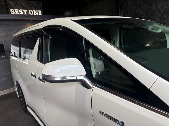 ヴェルファイアハイブリッド ＺＲ　１オーナー／アルパイン１０インチナビ＆フリップダウンＭ／スピーカー／Ｂカメラ／Ｂｌｕｅｔｏｏｔｈ／ドラレコ／社外１８ＡＷ／両側パワースライドドア／パワーバックドア／ハーフレザー／クルコン／ＧＯＯ鑑定（30枚目）