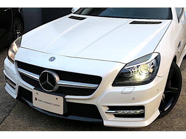 ＳＬＫ２００ブルーエフィシェンシー　ＡＭＧスポーツＰＧ　ＡＭＧスポーツパッケージ　／　ドレスアップ車両　／　スワロカスタム　／　　黒革シート　／　シートヒーター　／　ＥＣＴ(7枚目)