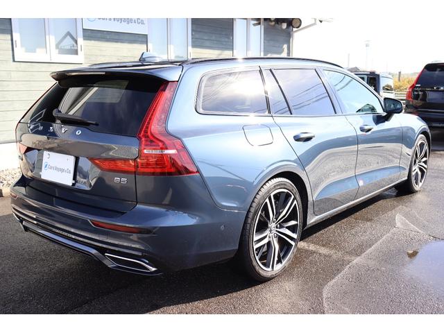 Ｖ６０ Ｂ５　Ｒデザイン　スポーツシート　スポーツサスペンション　Ｒ－ＤＥＳＩＧＮ専用スレートコンビネーションシート　ｈａｒｍａｎ／ｋａｒｄｏｎ　純正前後ドライブレコーダー　２０２５年製タイヤ　新車保証継承　前後シートヒーター（48枚目）