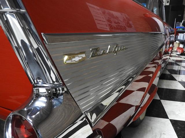 シボレーベルエア ベースグレード ハードトップ・マタドールレッド・ゴールドエンブレム(32枚目)