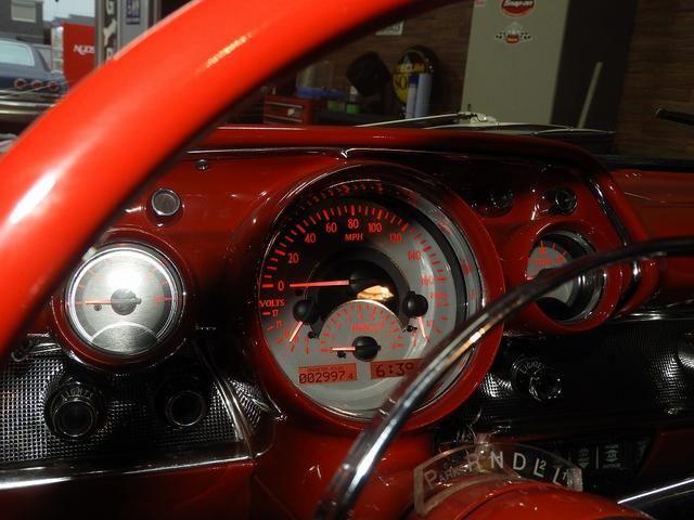 シボレーベルエア ベースグレード ハードトップ・マタドールレッド・ゴールドエンブレム(35枚目)