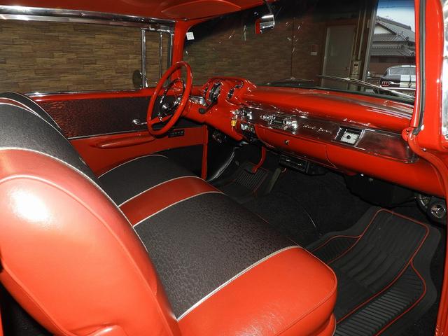 シボレーベルエア ベースグレード ハードトップ・マタドールレッド・ゴールドエンブレム(44枚目)