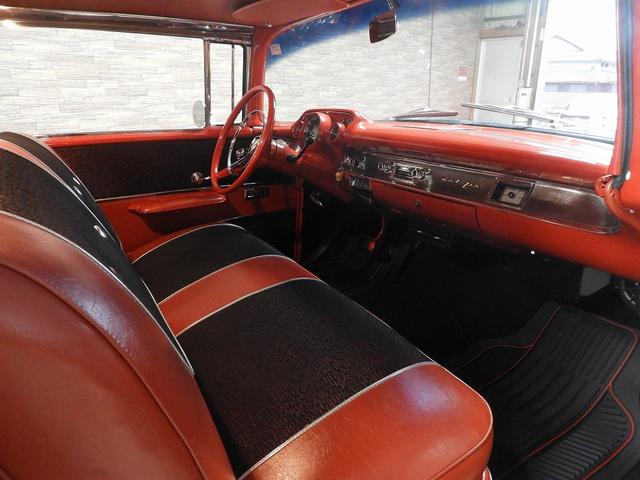 シボレーベルエア ベースグレード ハードトップ・マタドールレッド・ゴールドエンブレム(46枚目)