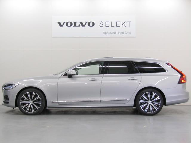 Ｖ９０ アルティメット　Ｂ５　登録済未使用車　電動パノラマガラスサンルーフ　全車速追従クルーズコントロール　パイロットアシスト　Ｇｏｏｇｌｅナビゲーション　３６０度ビューモニター（3枚目）