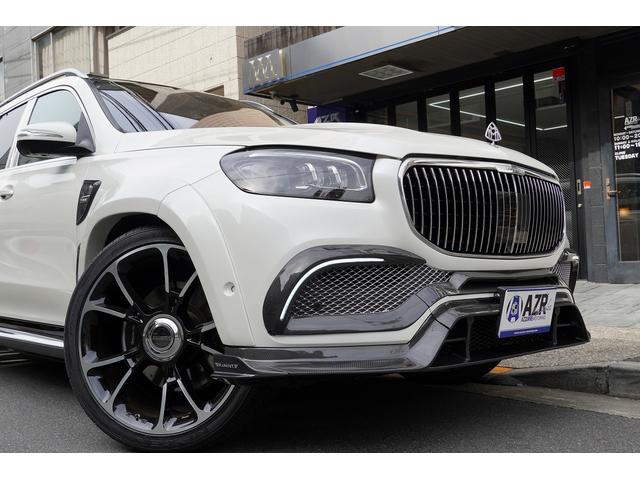 GLS GLS600 4マチック 正規ディーラー車 社外エアロ 社外ホイール ローダウン パノラミックサンルーフ ブルメスターサウンド リアエンターテイメント アンビエントライト レーダーセーフティー リラクゼーション機能(10枚目)