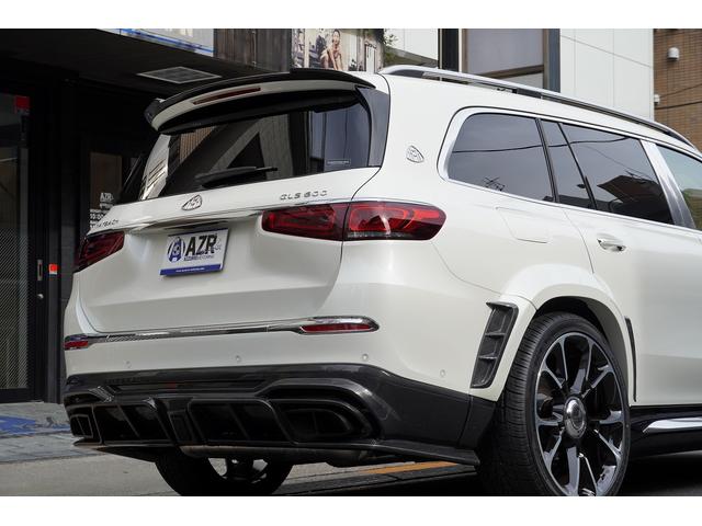 GLS GLS600 4マチック 正規ディーラー車 社外エアロ 社外ホイール ローダウン パノラミックサンルーフ ブルメスターサウンド リアエンターテイメント アンビエントライト レーダーセーフティー リラクゼーション機能(11枚目)