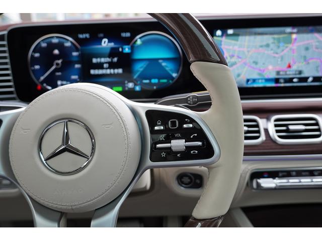 GLS GLS600 4マチック 正規ディーラー車 社外エアロ 社外ホイール ローダウン パノラミックサンルーフ ブルメスターサウンド リアエンターテイメント アンビエントライト レーダーセーフティー リラクゼーション機能(49枚目)