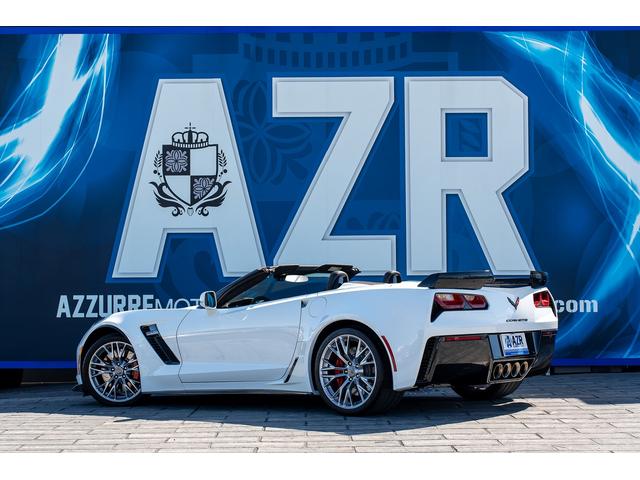 シボレーコルベット Z06 コンバーチブル 正規ディーラー車 実走行 コンバーチブル 6.2L スーパーチャージャー V8 LT4エンジン カーボンボディパーツ フロントプロテクション マグネティックサスペンション 専用ホイール レーダー(3枚目)
