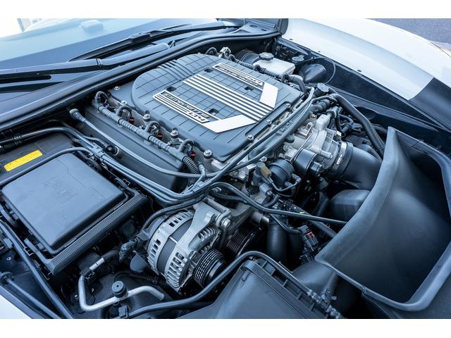 シボレーコルベット Z06 コンバーチブル 正規ディーラー車 実走行 コンバーチブル 6.2L スーパーチャージャー V8 LT4エンジン カーボンボディパーツ フロントプロテクション マグネティックサスペンション 専用ホイール レーダー(20枚目)
