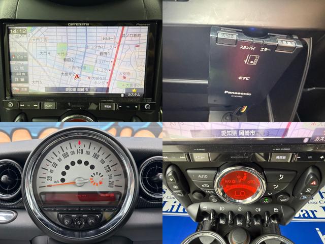 ＭＩＮＩ クーパーＳ　Ｒ５６クーパーＳ後期モデル　エンジン最終モデル　ＣＡＢＡＮＡシートカバー　ＶＡＮＯＳセンサーなと交換済　ＨＤＤナビ＆バックカメラ　１７インチＡＷ　ＥＴＣ　禁煙車　無事故車　修復歴無車　正規ディーラー車（4枚目）