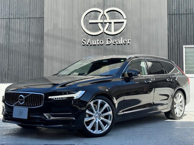 Ｖ９０ Ｔ８　ツインエンジン　ＡＷＤ　インスクリプション　禁煙車　Ｔ８ツインエンジンＡＷＤインスクリプション　ブラウンレザー　パノラマサンルーフ　パノラミックビュー　ベンチレーションシート　パワーリアゲート　ステアリングアシスト付ＢＬＩＳ　ＬＥＤデイライト（2枚目）