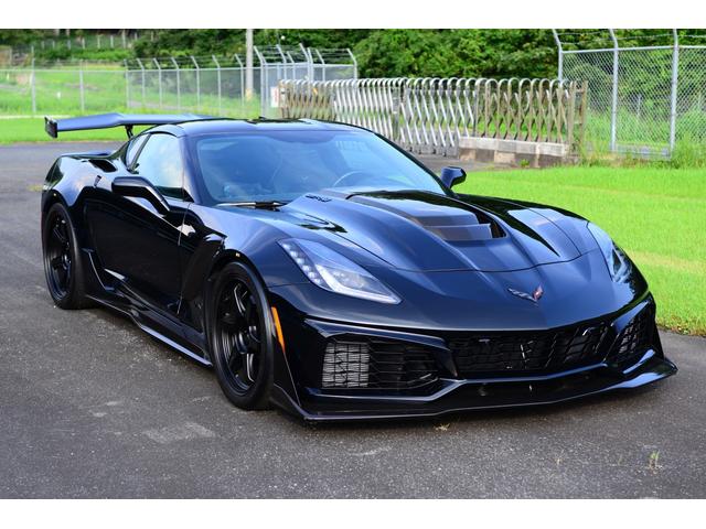 シボレーコルベット ＺＲ１　ＺＲ１　ＺＴＫ　３ＺＲ　Ｂｌｋ　ｏｎ　Ｂｌｋ　１９００　ｍｉｌｅｓ　Ｂｉｌｌｅｔ　Ｋｎｕｃｋｌｅｓ　ＴＥ３７　Ｃｕｐ２　ＺＰ　新品装着（11枚目）