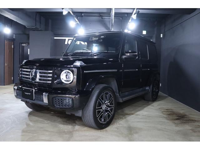 Ｇクラス Ｇ４５０ｄ　ローンチエディション限定車　マヌファクトューアプログラムプラス　ボディー同色スペアタイヤリング　ドライビングアシスタンスパッケージ　チタニウムグレーナッパレザー（ダイヤモンドステッチ入り）ＭＢＵＸナビ　キーレスゴー（8枚目）