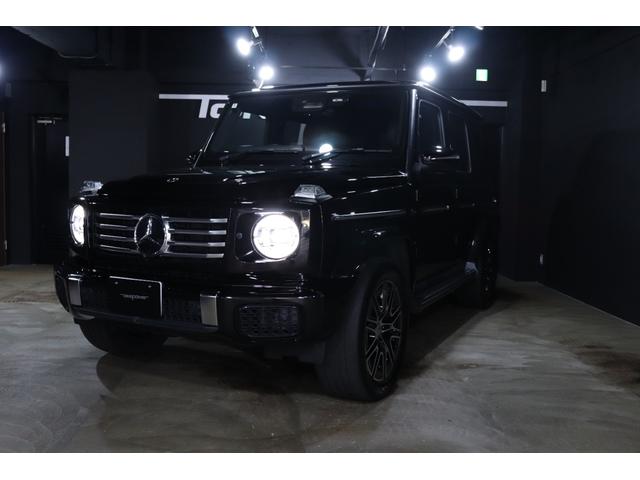 Ｇクラス Ｇ４５０ｄ　ローンチエディション限定車　マヌファクトューアプログラムプラス　ボディー同色スペアタイヤリング　ドライビングアシスタンスパッケージ　チタニウムグレーナッパレザー（ダイヤモンドステッチ入り）ＭＢＵＸナビ　キーレスゴー（9枚目）