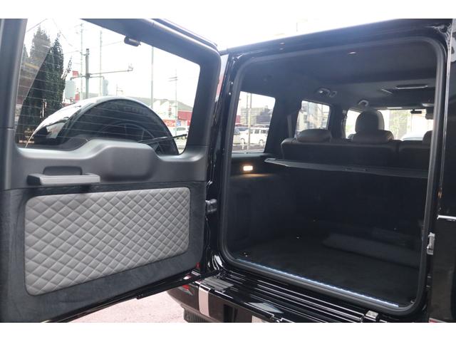 Ｇクラス Ｇ４５０ｄ　ローンチエディション限定車　マヌファクトューアプログラムプラス　ボディー同色スペアタイヤリング　ドライビングアシスタンスパッケージ　チタニウムグレーナッパレザー（ダイヤモンドステッチ入り）ＭＢＵＸナビ　キーレスゴー（38枚目）