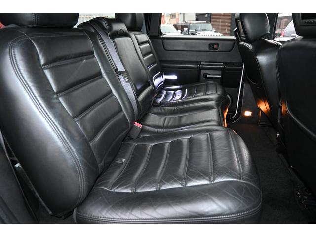 ハマーＨ２ ラグジュアリーパッケージ　２００５ｙモデル　サンルーフ　黒本革シート　ＡＳＡＮＴＩ２６インチホイール　フルセグＴＶナビ　社外マフラー　サイドステップ　メッキパーツ　ＥＴＣ１ナンバー５人乗り（16枚目）