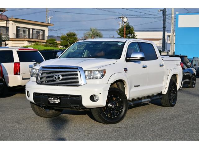 タンドラ クルーマックス リミテッド 2013yモデル 新車並行 実走行証明書付 4WD サンルーフ レッドロック本革シート ポケットスタイルオーバーフェンダー XD20インチホイール ハードトノカバー シートヒーター&パワーシート(2枚目)