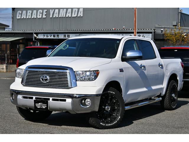 タンドラ クルーマックス　ＳＲ５　４ＷＤ　２００９ｙモデル　カスタムレザーシート　トノカバー＆ベッドライナー　フルセグＴＶナビ　フロンｔ、サイド＆バックカメラ　キーレス　ＥＴＣ　ＸＤ２０インチホイール　サイドステップ（2枚目）