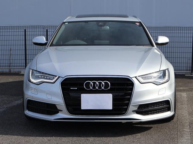 Ａ６アバント ２．８ＦＳＩクワトロ　Ｓラインパッケージ　サンルーフ　ＲＳ　２１インチアルミ　ＫＷ車高調　純正ナビ・フルセグ（走行中視聴可）・バックカメラ　黒革パワーシート＆ヒーター　パワートランク　ＢＯＳＥサウンド　スマートキー　純正フロアーマット（4枚目）