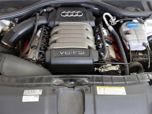 Ａ６アバント ２．８ＦＳＩクワトロ　Ｓラインパッケージ　サンルーフ　ＲＳ　２１インチアルミ　ＫＷ車高調　純正ナビ・フルセグ（走行中視聴可）・バックカメラ　黒革パワーシート＆ヒーター　パワートランク　ＢＯＳＥサウンド　スマートキー　純正フロアーマット（12枚目）