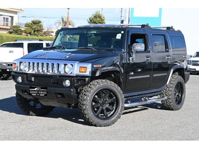 ハマーＨ２ ラグジュアリーパッケージ　２００６ｙモデル　新車並行　実走行証明書付　サンルーフ　黒本革シート　ＭＥＴＨＯＤ２０インチホイール　３５ｘ１２．５０Ｒ２０マッドタイヤ　１ナンバー車検　ＢＯＳＥサウンド　ナビＴＶ　サードシート付（2枚目）