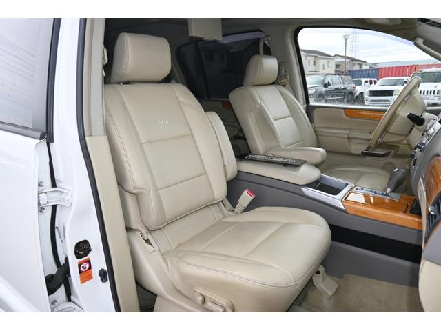 ＱＸ５６ ベースグレード　２０１０ｙ最終モデル　新車並行　実走行証明書　オートチェック＆カーＦＡＸ付　サンルーフ　ベージュ本革シート　フルセグＴＶナビ　Ｂｌｕｅｔｏｏｔｈオーディオ　ＥＴＣ　パワーバックドア　パワーサードシート（22枚目）