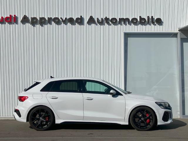 リヤサイドウインドーの後方に小さな三角形の窓を設けた「６ライトキャビン」も、機能と美しさを両立させるＡｕｄｉの特徴的なデザインです。