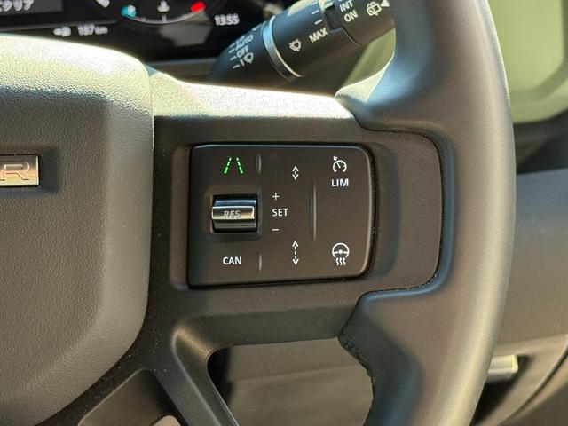 ディフェンダー 　７５台限定　グラスミアグリーンエクステリアカラー（メタリックペイント）　　ステアリングホイール　（ヒーター付）　７５周年グラフィック（テールゲート・クロスカービームエンドキャップ）（22枚目）