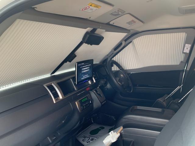 ハイエースバン ＳロングワイドＤＸ　ＧＬパッケージ　ハイエースキャンパー／ホワイトハウスキャンパー製／ＦＲＰオリジナＰＯＰ　ＵＰルーフ＆テント／ギャレー／４０Ｌ冷蔵庫／カセットコンロ＆コンパクトシンク／ＣＴＥＫ昇圧走行充電システム／フライスクリーン（46枚目）