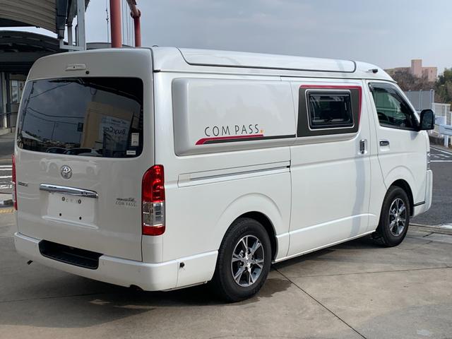 ハイエースバン ＳロングワイドＤＸ　ＧＬパッケージ　ハイエースキャンパー／ホワイトハウスキャンパー製／ＦＲＰオリジナＰＯＰ　ＵＰルーフ＆テント／ギャレー／４０Ｌ冷蔵庫／カセットコンロ＆コンパクトシンク／ＣＴＥＫ昇圧走行充電システム／フライスクリーン（70枚目）