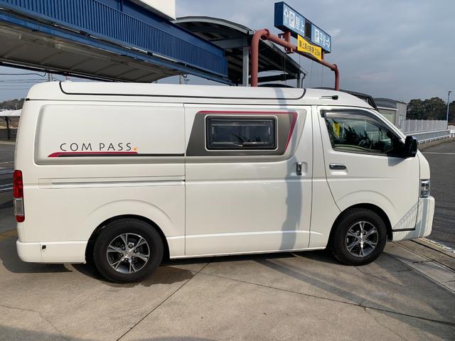 ハイエースバン ＳロングワイドＤＸ　ＧＬパッケージ　ハイエースキャンパー／ホワイトハウスキャンパー製／ＦＲＰオリジナＰＯＰ　ＵＰルーフ＆テント／ギャレー／４０Ｌ冷蔵庫／カセットコンロ＆コンパクトシンク／ＣＴＥＫ昇圧走行充電システム／フライスクリーン（71枚目）