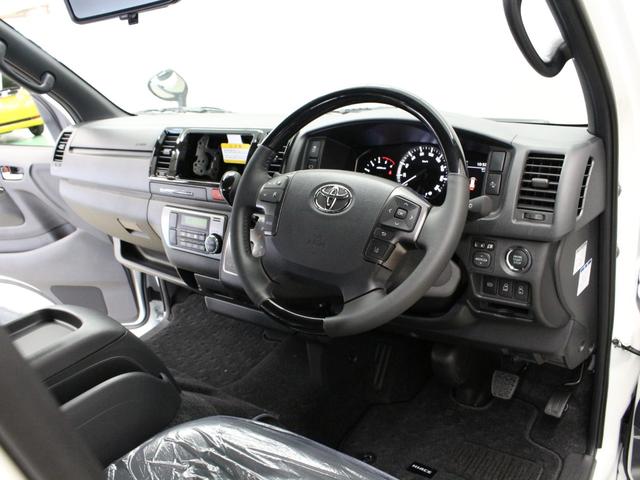 ハイエースバン ロングスーパーＧＬ　ダークプライムＳ　両側スライドドア　ハーフレザーシート　パノラマミックビューモニター　デジタルインナーミラー　ＬＥＤヘッドライト　フォグランプ　プッシュスタート（36枚目）