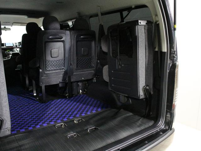 ハイエースワゴン GL ワンオーナー ローダウン オーバーフェンダー構造変更済み HDDナビ フルセグ リアモニター 左パワースライドドア 17インチAW ホワイトレタータイヤ 社外テール(52枚目)