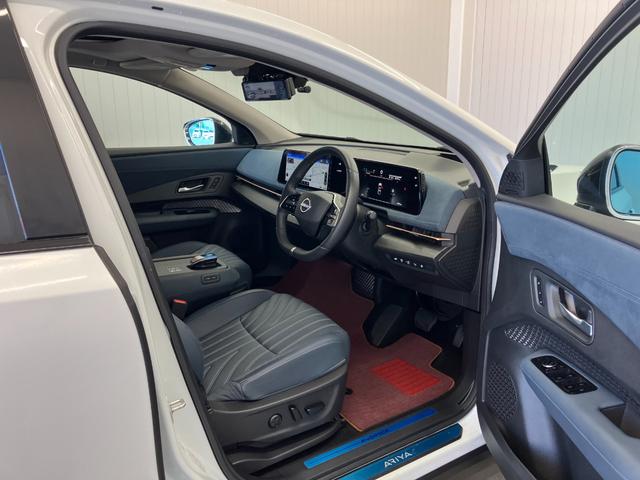 アリア Ｂ６　ｅ－４ＯＲＣＥ　寒冷地仕様車　ナッパレザーシート　プロパイロットリモートパーキング　ＢＯＳＥ　ＣａｒＰｌａｙ　デジタルインナーミラー　ヘッドアップディスプレイ　運転／助手席／後席シートヒーター　ベンチレーション（33枚目）