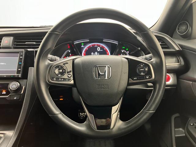 シビック ハッチバック 6速MT車両 プラチナホワイトパール 衝突被害軽減ブレーキ Honda SENSING パワーシート ETC 運転/助手席シートヒーター ブレーキホールド LEDオートライト クルーズコントロール(12枚目)