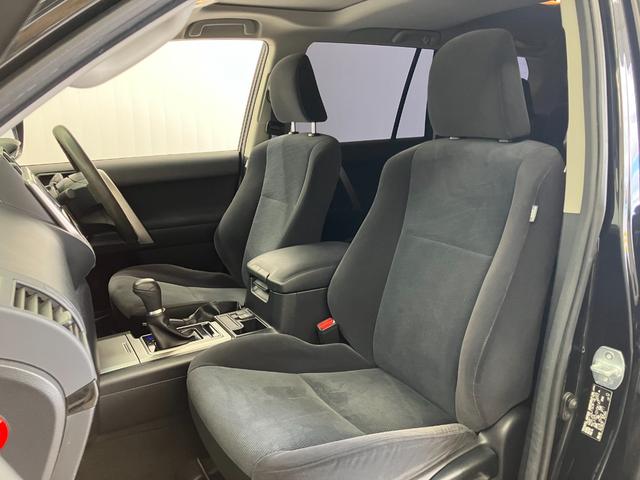 ランドクルーザープラド TX サンルーフ 7人乗り 黒内装 ガソリン 修復歴無し 12ヶ月点検整備・保証付き 純正7インチナビ 追従型クルコン バックカメラ Bluetooth 障害物センサー 社外17インチホイール A/Tタイヤ(47枚目)