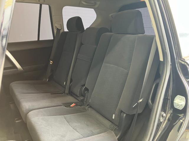 ランドクルーザープラド TX サンルーフ 7人乗り 黒内装 ガソリン 修復歴無し 12ヶ月点検整備・保証付き 純正7インチナビ 追従型クルコン バックカメラ Bluetooth 障害物センサー 社外17インチホイール A/Tタイヤ(51枚目)