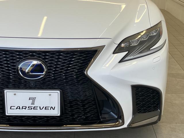 ＬＳ ＬＳ５００ｈ　Ｆスポーツ　ムーンルーフ　赤シート　Ｍａｒｋ　Ｌｅｖｉｎｓｏｎ　運転／助手席／リアシート・ステアリングヒーター　運転／助手席ベンチレーション　デジタルインナーミラー　ヘッドアップディスプレイ　全方位カメラ（3枚目）