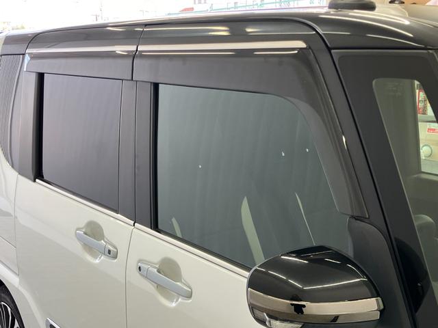 タント カスタムRSセレクション ツートンカラー 1オーナー車 修復歴無 純正ナビ・12.8インチリアモニター・ドラレコ・15インチアルミ rosso modelloマフラー シートカバー 全方位カメラ 障害物センサ 追従型クルコン(10枚目)