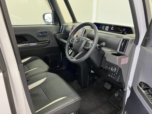 タント カスタムRSセレクション ツートンカラー 1オーナー車 修復歴無 純正ナビ・12.8インチリアモニター・ドラレコ・15インチアルミ rosso modelloマフラー シートカバー 全方位カメラ 障害物センサ 追従型クルコン(39枚目)