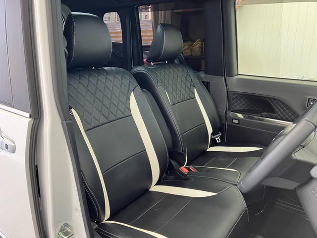 タント カスタムRSセレクション ツートンカラー 1オーナー車 修復歴無 純正ナビ・12.8インチリアモニター・ドラレコ・15インチアルミ rosso modelloマフラー シートカバー 全方位カメラ 障害物センサ 追従型クルコン(40枚目)