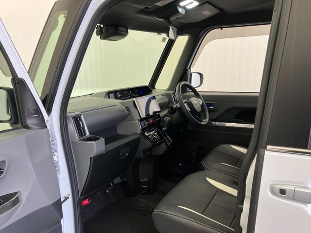 タント カスタムRSセレクション ツートンカラー 1オーナー車 修復歴無 純正ナビ・12.8インチリアモニター・ドラレコ・15インチアルミ rosso modelloマフラー シートカバー 全方位カメラ 障害物センサ 追従型クルコン(43枚目)