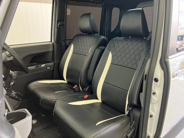 タント カスタムRSセレクション ツートンカラー 1オーナー車 修復歴無 純正ナビ・12.8インチリアモニター・ドラレコ・15インチアルミ rosso modelloマフラー シートカバー 全方位カメラ 障害物センサ 追従型クルコン(44枚目)