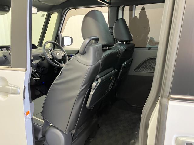 タント カスタムRSセレクション ツートンカラー 1オーナー車 修復歴無 純正ナビ・12.8インチリアモニター・ドラレコ・15インチアルミ rosso modelloマフラー シートカバー 全方位カメラ 障害物センサ 追従型クルコン(47枚目)